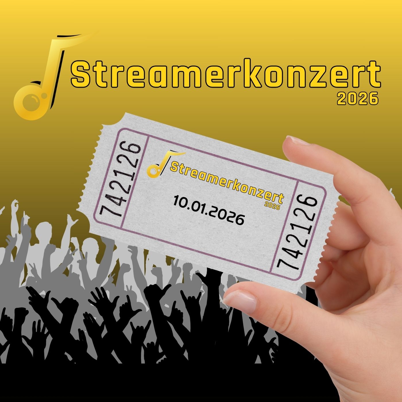 Ticket - Das Streamerkonzert 2026